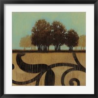 Mediterranean Twilight I Framed Print