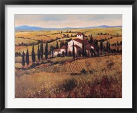 Tuscany III Framed Print