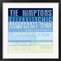 The Hamptons Framed Print