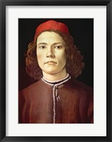 Framed Portrait of a Young Man, c.1480-85