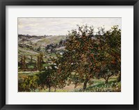 Framed Apple Trees near Vetheuil