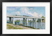 Framed Railway Bridge at Argenteuil, 1873