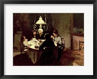 Framed Dinner, 1868-9