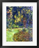 Framed Garden of Giverny, 1923