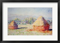 Framed Haystacks in the Sun, Morning Effect, 1891