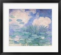 Framed Waterlilies, 1914-17 reflection