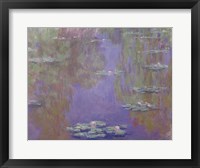 Framed Waterlilies, 1903 (purple)