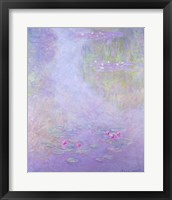 Framed Waterlilies, 1908 blue