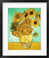 Framed Sunflowers, 1888