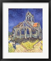 Framed Church at Auvers-sur-Oise, 1890