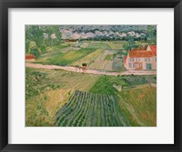 Framed Landscape at Auvers after the Rain, 1890