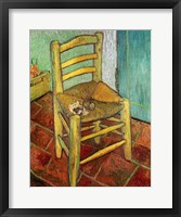 Framed Vincent's Chair, 1888