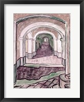 Framed Arched Hallway