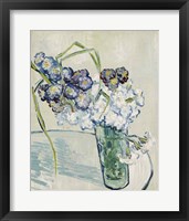 Framed Still Life, Vase of Carnations, June 1890