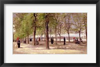 Framed Terrace in the Luxembourg Garden, 1886