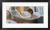 Framed Woman in her Bath, Sponging her Leg, c.1883