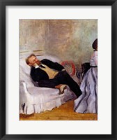 Framed Monsieur and Madame Edouard Manet