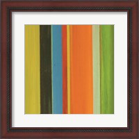 Framed 'Hampton Stripe III' border=