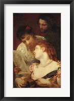 Framed Musical Party, 1874