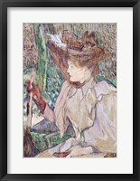 Framed Woman with Gloves, 1891