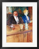 Framed In the Bar: The Fat Proprietor and the Anaemic Cashier, 1898