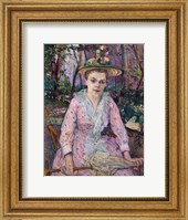 Framed Woman with an Umbrella, 1889