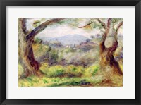 Landscape at Les Collettes, 1910 Framed Print