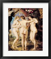 Framed Three Graces