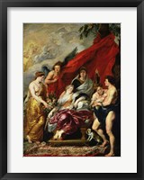 Framed Birth of Louis XIII