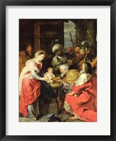 Framed Adoration of the Magi