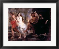 Framed Orpheus and Eurydice