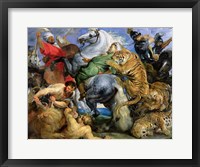 Framed Tiger Hunt