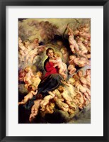 Framed Virgin and Child surrounded by the Holy Innocents