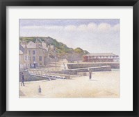 Framed Harbour and the Quays at Port-en-Bessin, 1888