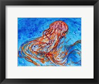 Framed Abstract Jellyfish