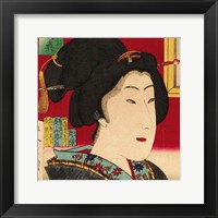 Framed Geisha (detail)