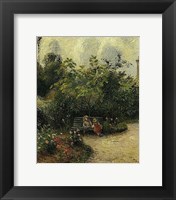 Framed Corner of a Garden at the Hermitage, 1877