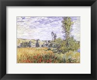 Framed Landscape at Vetheuil