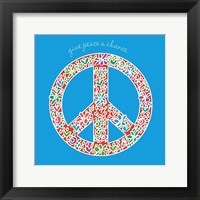 Framed Give Peace a Chance