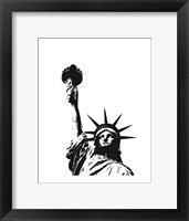 Framed Statue of Liberty (outline)