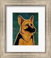 Framed German Shepherd