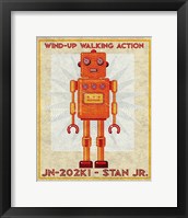 Framed Stan Jr. Box Art Robot