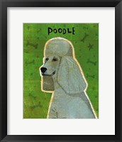 Framed Poodle (grey)