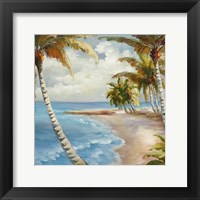 Framed Palm Paradise