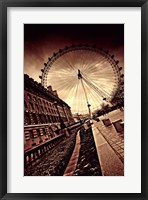 Framed London Eye