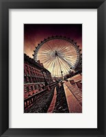 Framed London Eye