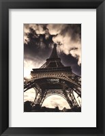 Framed Eiffel Tower (vertical)