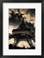 Framed Eiffel Tower (vertical)