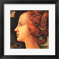 Framed Portrait of Simonetta Vespucci (detail)