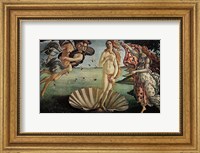 Framed Birth of Venus